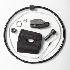 Sentry Clam Cleat Set + Flagging Line w/ Tube - undefined