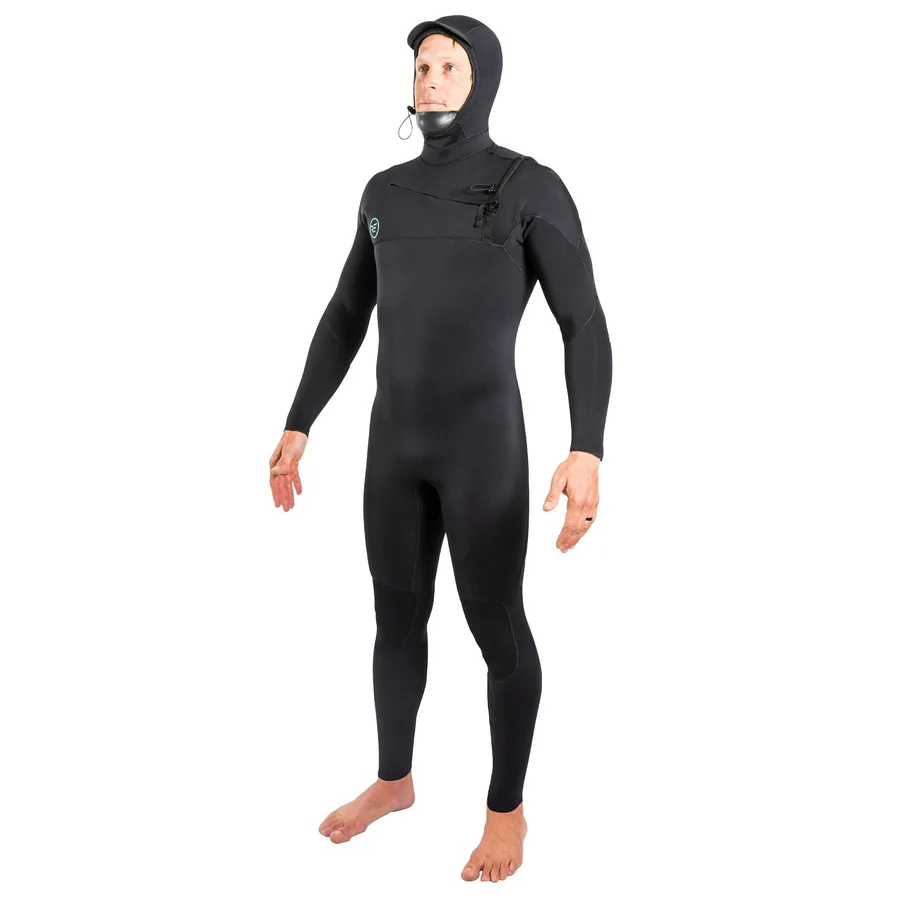 Onsen 4/3 Front Zip Hooded Full Wetsuit - Slingshot Bulgaria Thumbnail 3