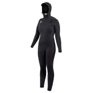 Women's Onsen 5/4/3 Front Zip Hooded Full Wetsuit - undefined