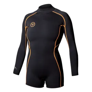 Women's Sensor 2mm Back Zip Long Sleeve Springsuit - undefined